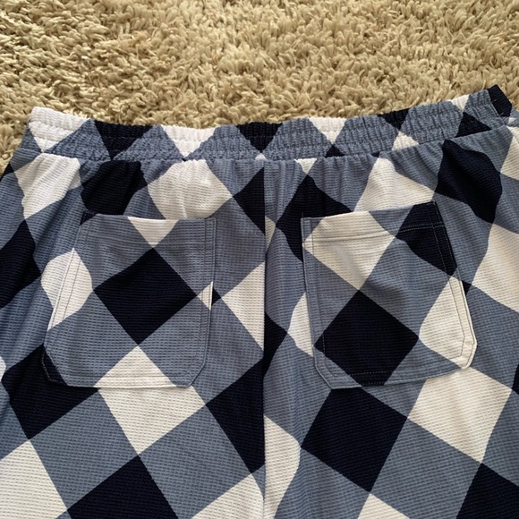 Cato Blue & White Checkered Pants NWT - Picture 6 of 9